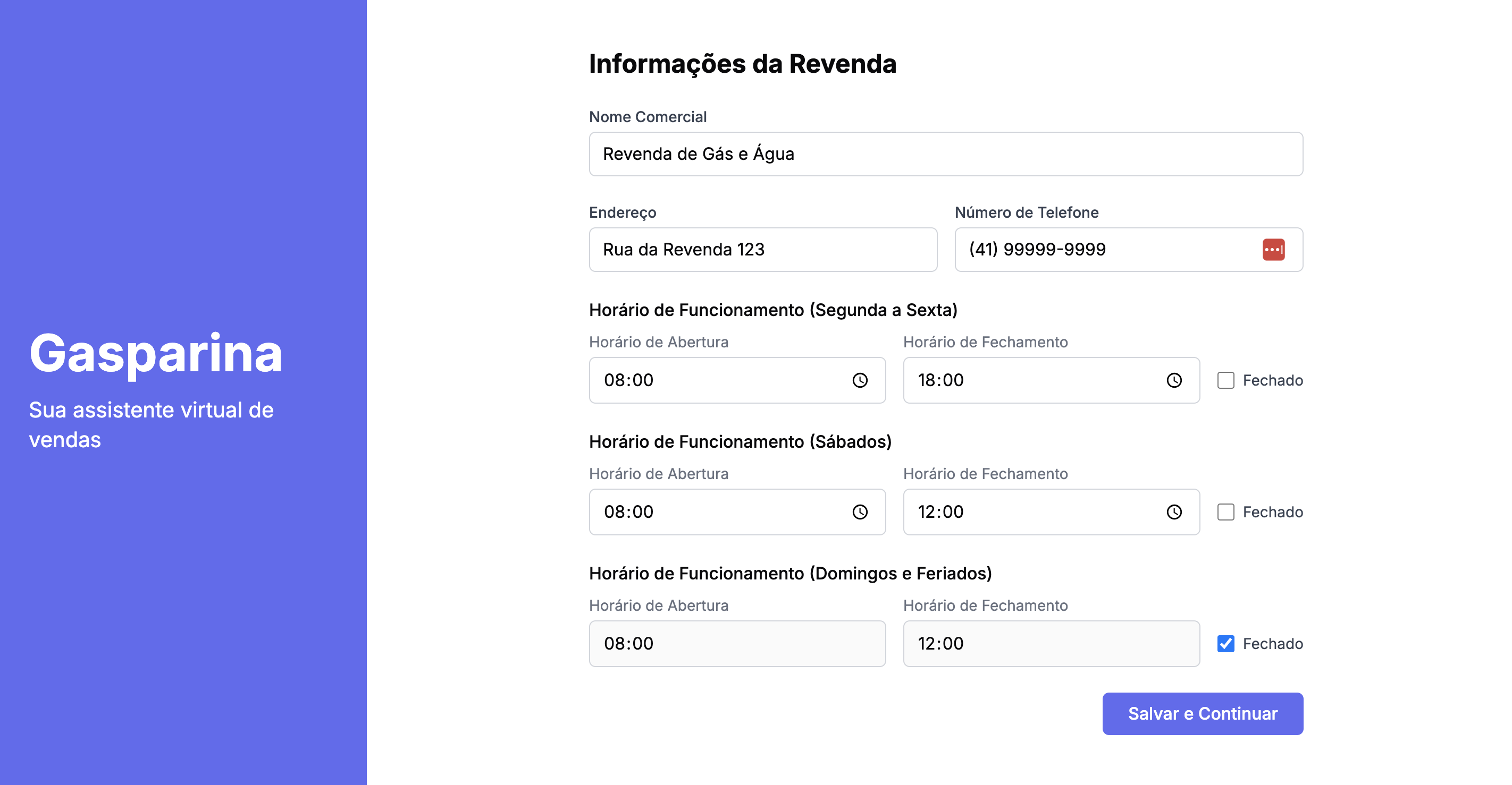 Cadastre sua revenda